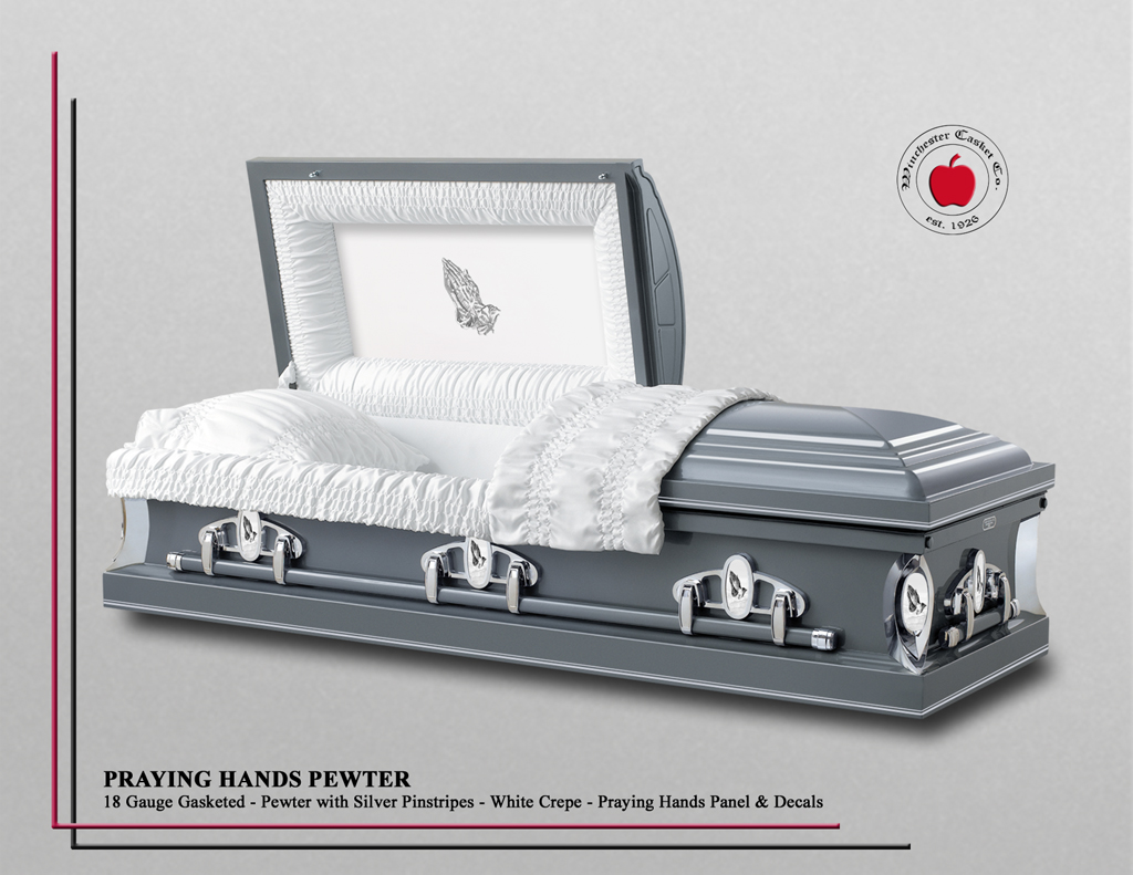 Praying Hands Pewter